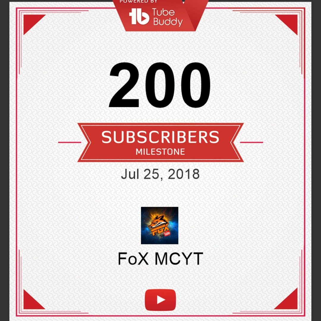 Apenas somos una comunidad pequeña  pero que va creciendo poco a poco en Tampoco tiempo que tenemos en el canal Vamos muy bien muchas gracias a todos ustedes por acompañarnos y crecer juntos.

200 Suscriptores 😍👏🏼📺🎬

No olviden en suscribirse 👆🏼 dejar su comentario