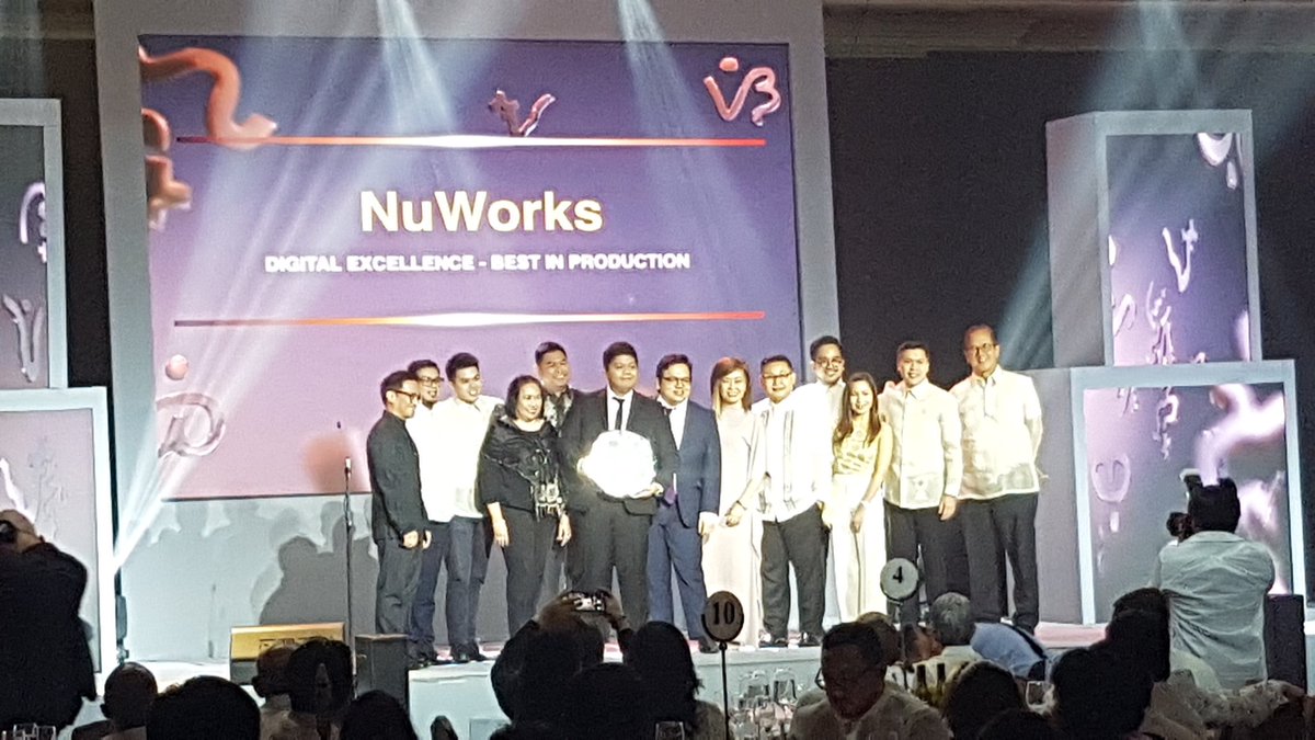 adobomagazine's tweet image. . @NuWorksPH wins at #AOYAwards2018 for Digital Excellence - Best in Production