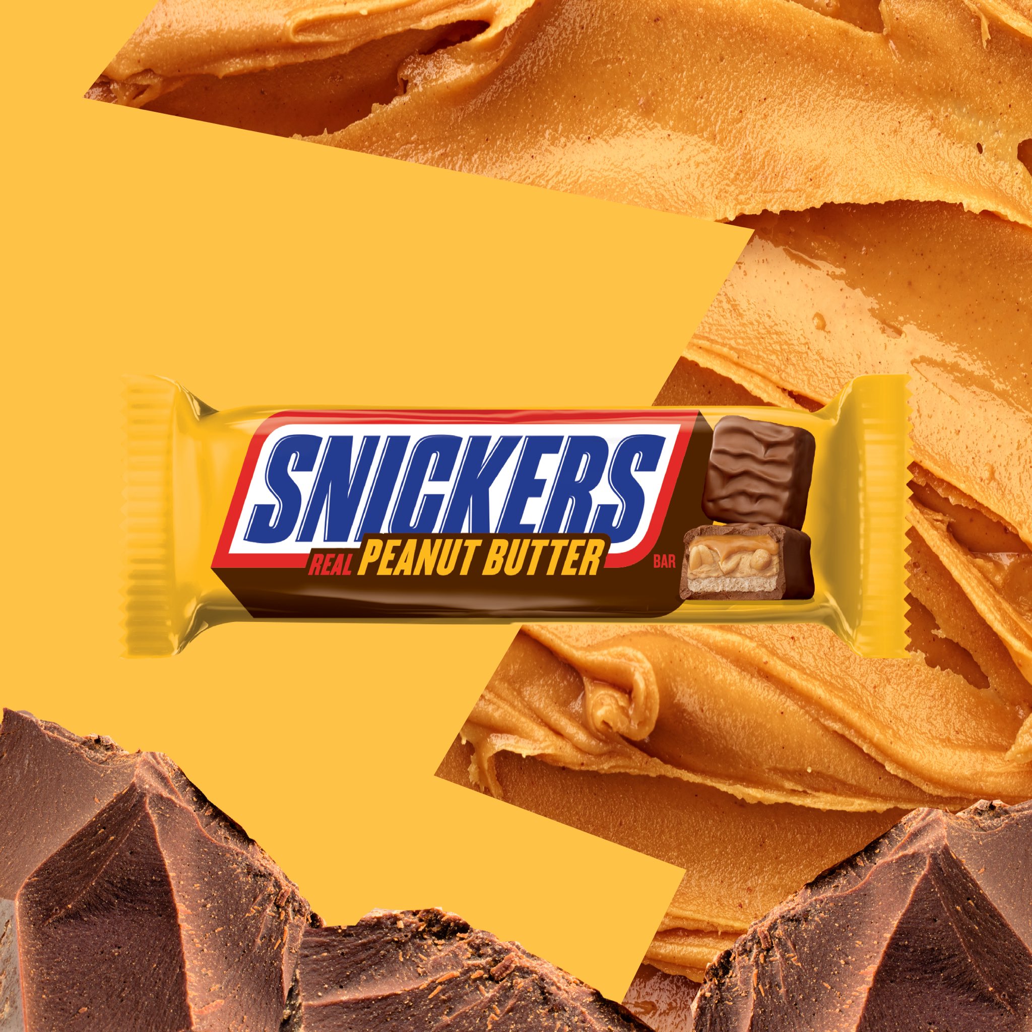 yellow snickers