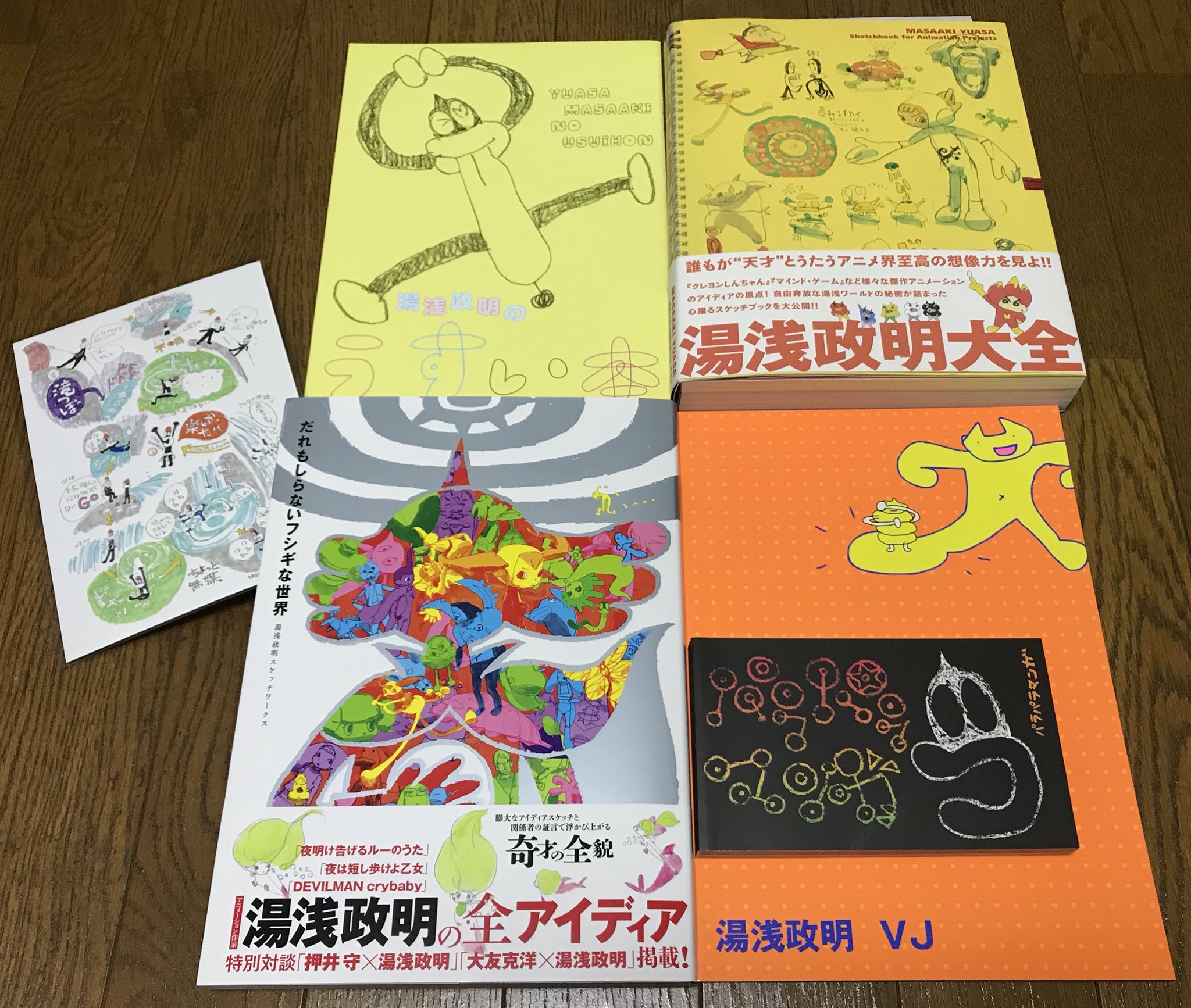 だれもしらないフシギな世界 湯浅政明スケッチワークス 24h以内発送