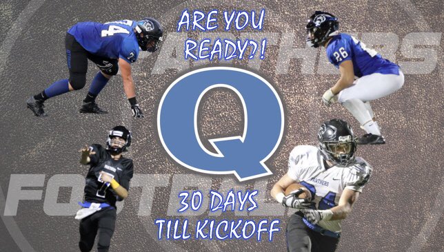 QPantherFB's tweet photo. We sharpened our tools &amp; shined the armor! It’s time to get after it, an play Panther Football! #noexcuses🚫 #EarnThePatch #PPF https://t.co/a27jvDFXWh