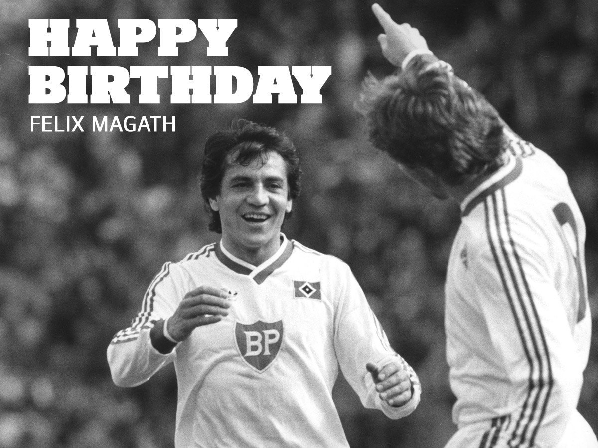 Player, coach and team manager   Happy 65th Birthday to the one and only, Felix Magath!  