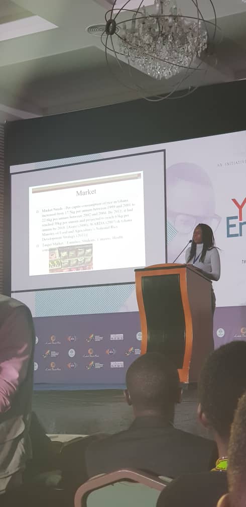 mngyenfi's tweet photo. Welldone Princess Mary Adjei of @DUQRICE.Adding value to rice production in Ghana by training farmers on best irrigation practices for healthy crop turnout 
@KojoAB 
@gipcghana 
#GIPCYEF2018 
#YoungEntrepreneursForum18 https://t.co/sSkdLrFghg