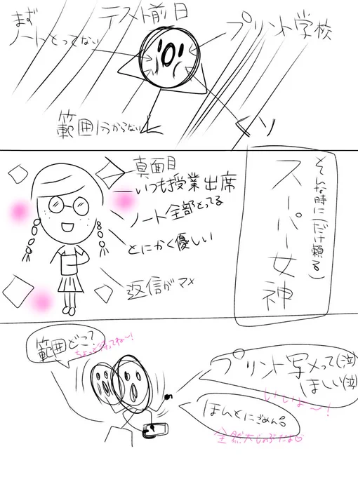 テスト前夜 