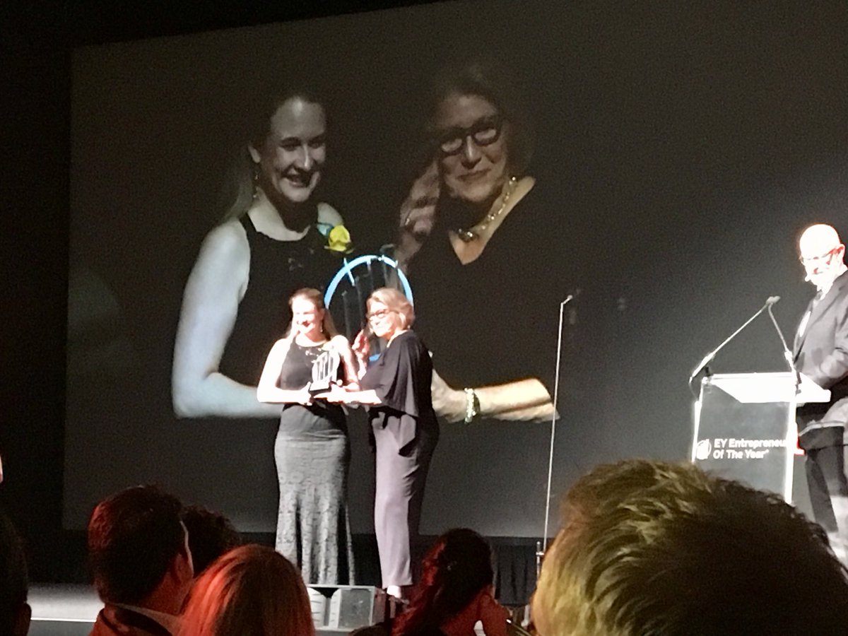 Proud of @aliciacurtis named AS #EOY Social Entrepreneur of the Year 2018 <a href="/100WomenAus/">100 Women</a> #socialimpact