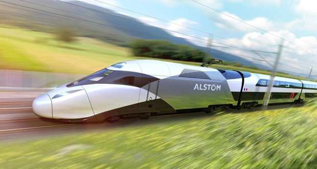LesEchos's tweet photo. Le « TGV du futur » enfin sur les rails >> https://t.co/zgfjWNMQUI https://t.co/X65CUpHn7h