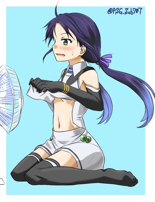 涼風モード
#涼風
#艦これ版深夜の真剣お絵描き60分一本勝負
#艦これ版真剣お絵描き60分一本勝負_20180726 