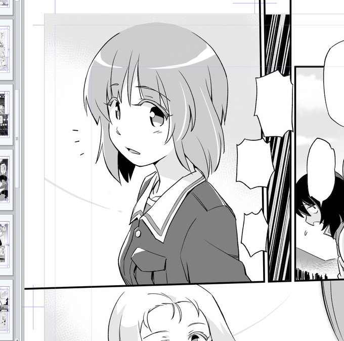 はー…みぽりん描きやすい…好き… 