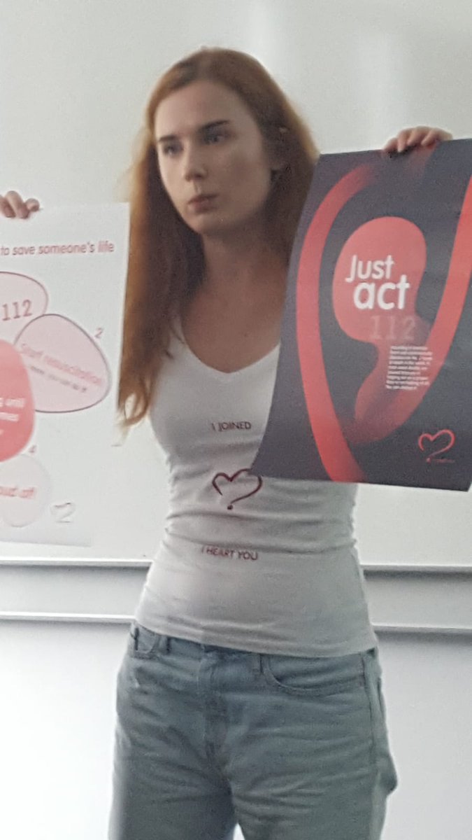 Moe_EIT's tweet photo. #112 All you need is #act. The title is "I HEART YOU". That is #touching. Also, #Attack #heart which #heart #attack. These are some nice #slogans. #Attractive ones. @EIT_Health_de @EITHealth @EmergencyEye @corevasde https://t.co/H8g3hsW7c0