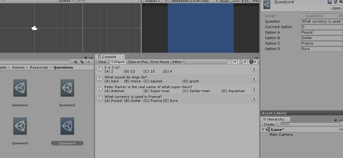 adrielom23's tweet image. I did a Quiz Mechanics for a freelancing game using Scriptable Objects and I'm proud of it! 💚 #morningjob  #unity #unity3d #coding #programming #indie #indieved #indiegamedev #gamedesign #gamedev #classicgames #quiz #script #csharp #unitytips
