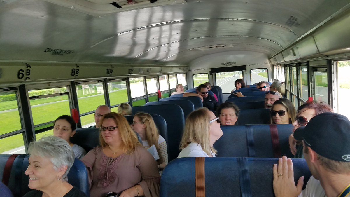 CCMHS staff takes a bus tour of the neighborhoods we serve! Powerful take-aways! So excited for the 18-19 school year! #thecoyoteway