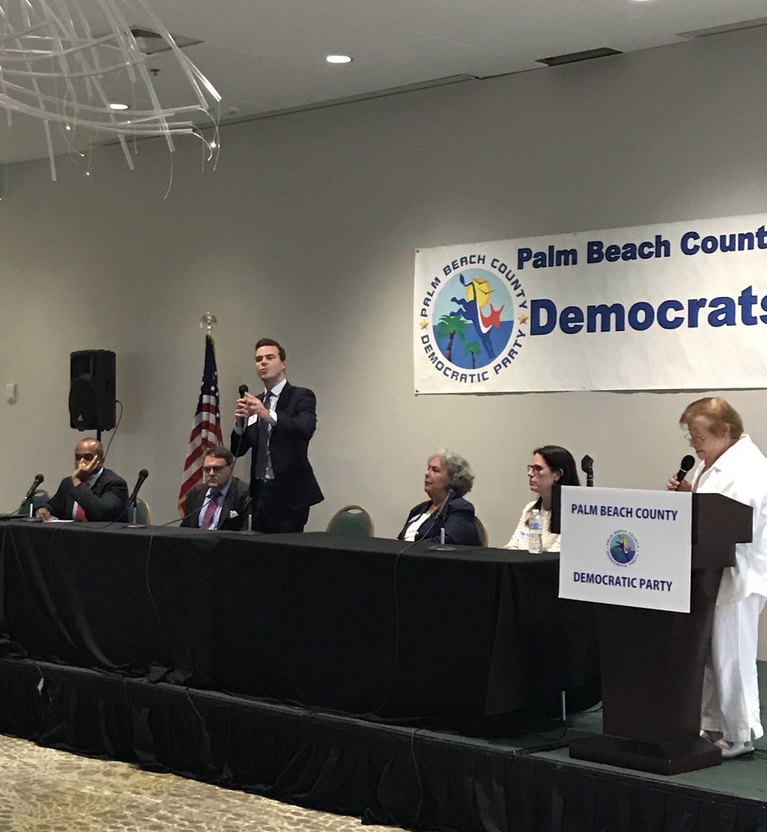 ElectRyanRossi's tweet photo. Successful night at the PBC Democratic Candidate Forum, where our message for new leadership resonated loud and clear. We’re charged up for August 28th! #hd89 #buildthebench #teamrossi https://t.co/iDOjAovirc