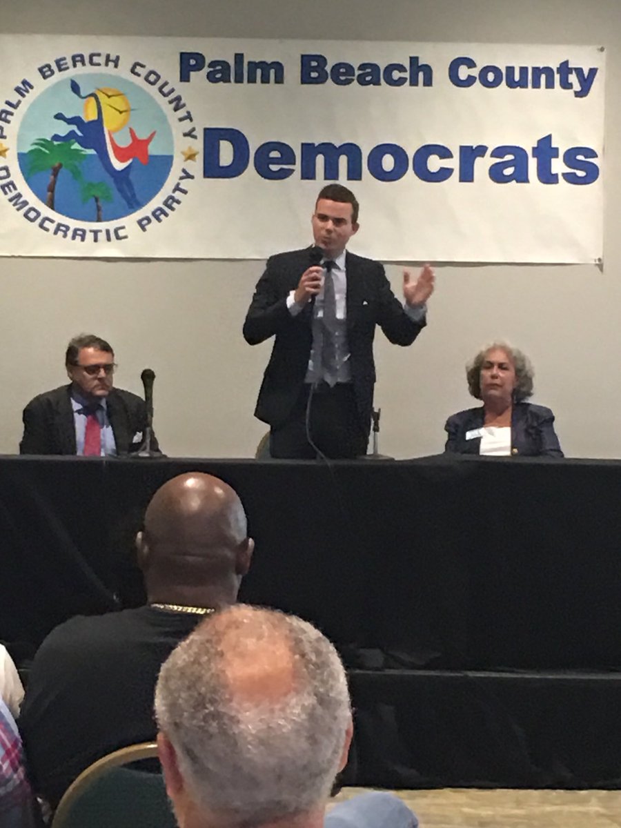 ElectRyanRossi's tweet photo. Successful night at the PBC Democratic Candidate Forum, where our message for new leadership resonated loud and clear. We’re charged up for August 28th! #hd89 #buildthebench #teamrossi https://t.co/iDOjAovirc