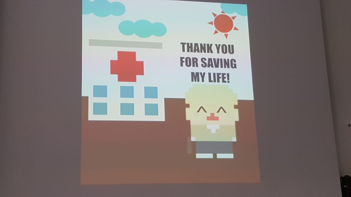 Moe_EIT's tweet photo. #Animations are #always a #good #approach. #Combined with a #game. #Press #press #press #press. #Keep #going @EIT_Health_de @EITHealth @EmergencyEye @corevasde https://t.co/7QzzhO6hDY