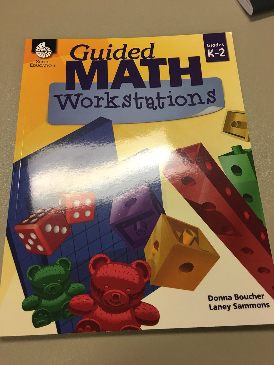 pettytr1's tweet photo. I am loving my new Math books from the Math Academy Extension 2018! One of my favorite is the Guided Math Workstations book! @MathR07, @MathCoachCorner https://t.co/k8ugKhCd0v