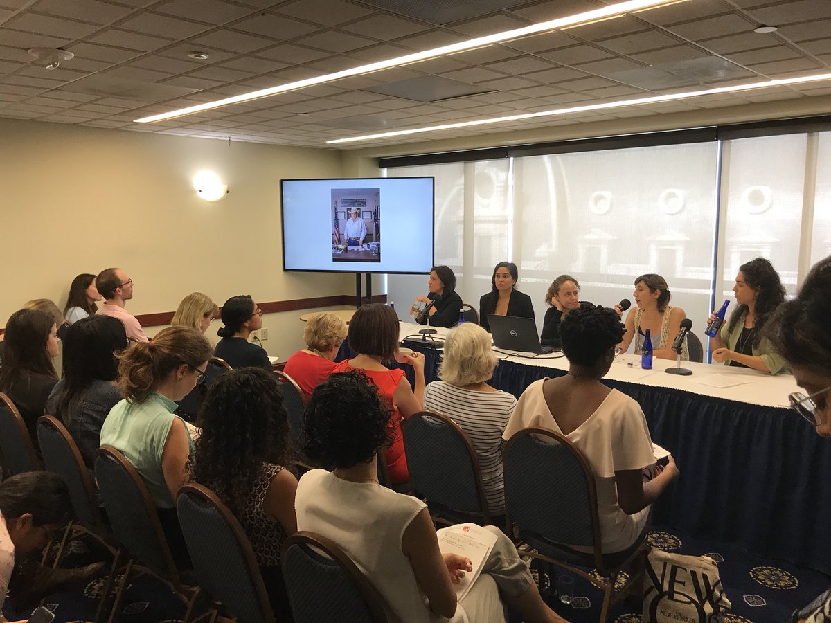 Amazing, heartbreaking stories from reporters covering immigration at the border. Kudos to the International Women’s Media Foundation for excellence in journalism. #NPCLive