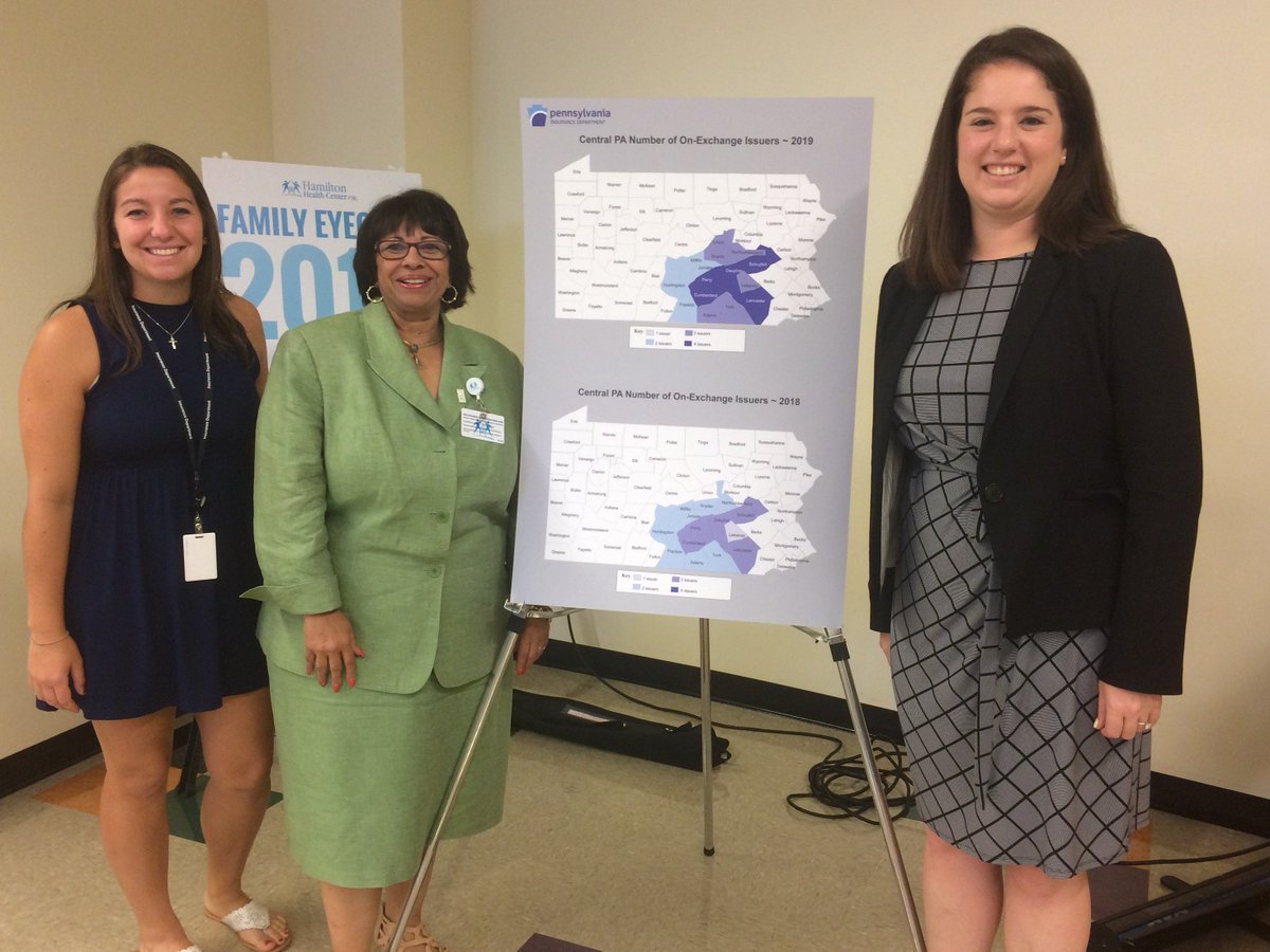 PAInsuranceDept's tweet image. #NationalInternDay Huge thank you to Taylor! She has assisted with everything from daily news clips to press releases to social media. Recently, Taylor attended an #ACA rate filing event with @CommAltman &amp;amp; Hamilton Health Center CEO Jeannine Peterson. #PASummerInterns