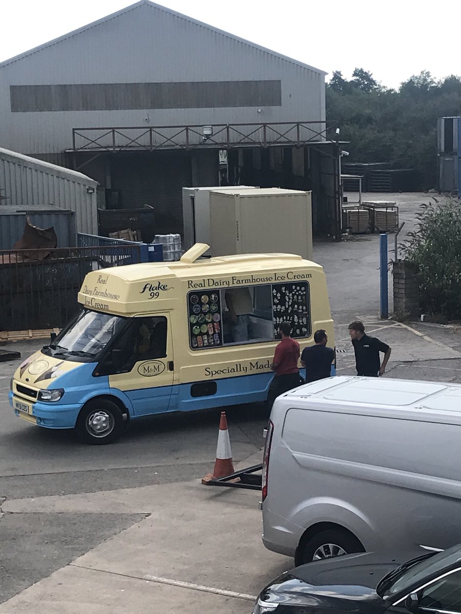 Did someone say ice cream 😍🌞🍦 
#TPSIndustrial #heatwave #craigandspence