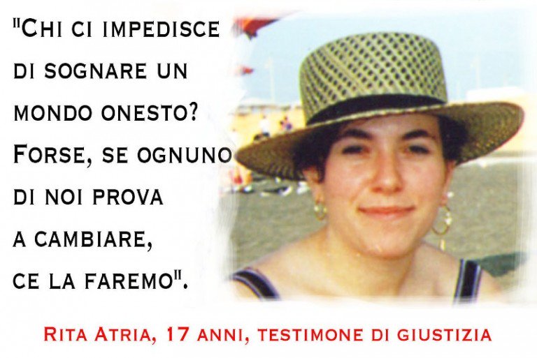 #RitaAtria #26luglio #testimonedigiustizia