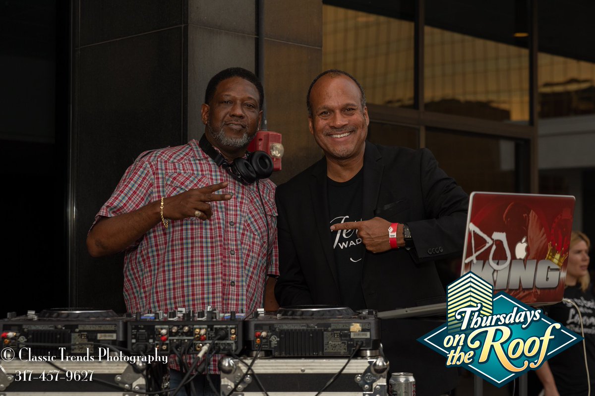 ThursdayRooftop's tweet photo. Join resident @djking317 and @gnouniverse on the roof top tonight, hosted by The Loverman @jerrywade!  #thursdaysontheroof https://t.co/iwx3XHC3SR