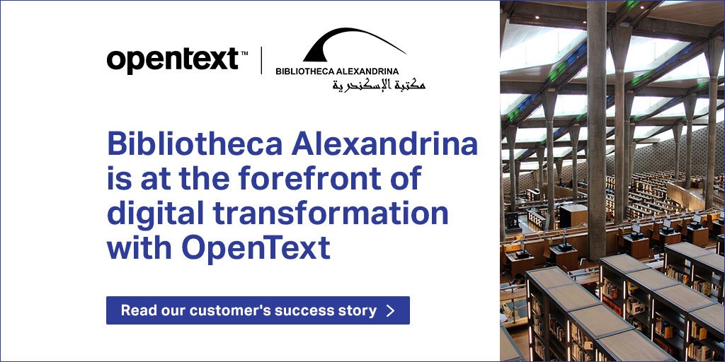 OpenText tweet picture