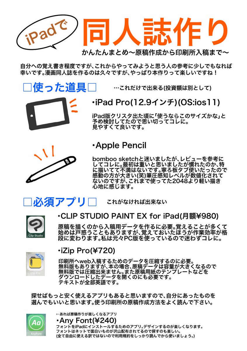 Ipadでクリスタメモ Twitter