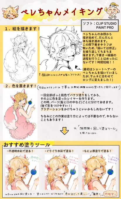 お題箱でメイキングのご要望をいただきましたので、簡単にですが作りました!少しでも参考になれば幸いです? 