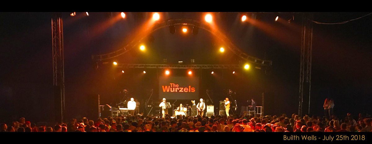 TheWurzels's tweet photo. Thanks for having us #builthwells #pentref2018 #ypv2018 😀 https://t.co/DYGYlmKuyA