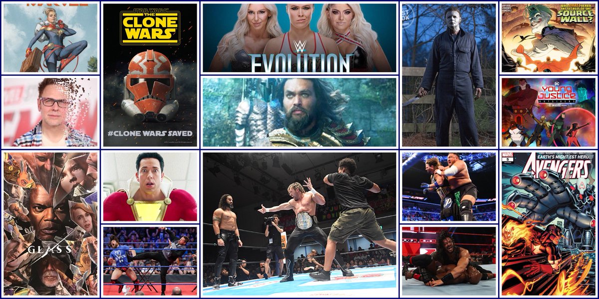 AmazingNerdShow's tweet image. NEW! Ep 30 we’re reviewing #SDCC! #glass #Shazam #Aquaman #StarWars #Titans #Halloween #YoungJustice we cover it all! Plus #wwe talk! #njpw #G1climax days 4-7 &amp;amp; reviews for the latest from #marvel &amp;amp; #dc #PodernFamily
Podbean: goo.gl/kbREJr
ITunes:goo.gl/kLt2S6