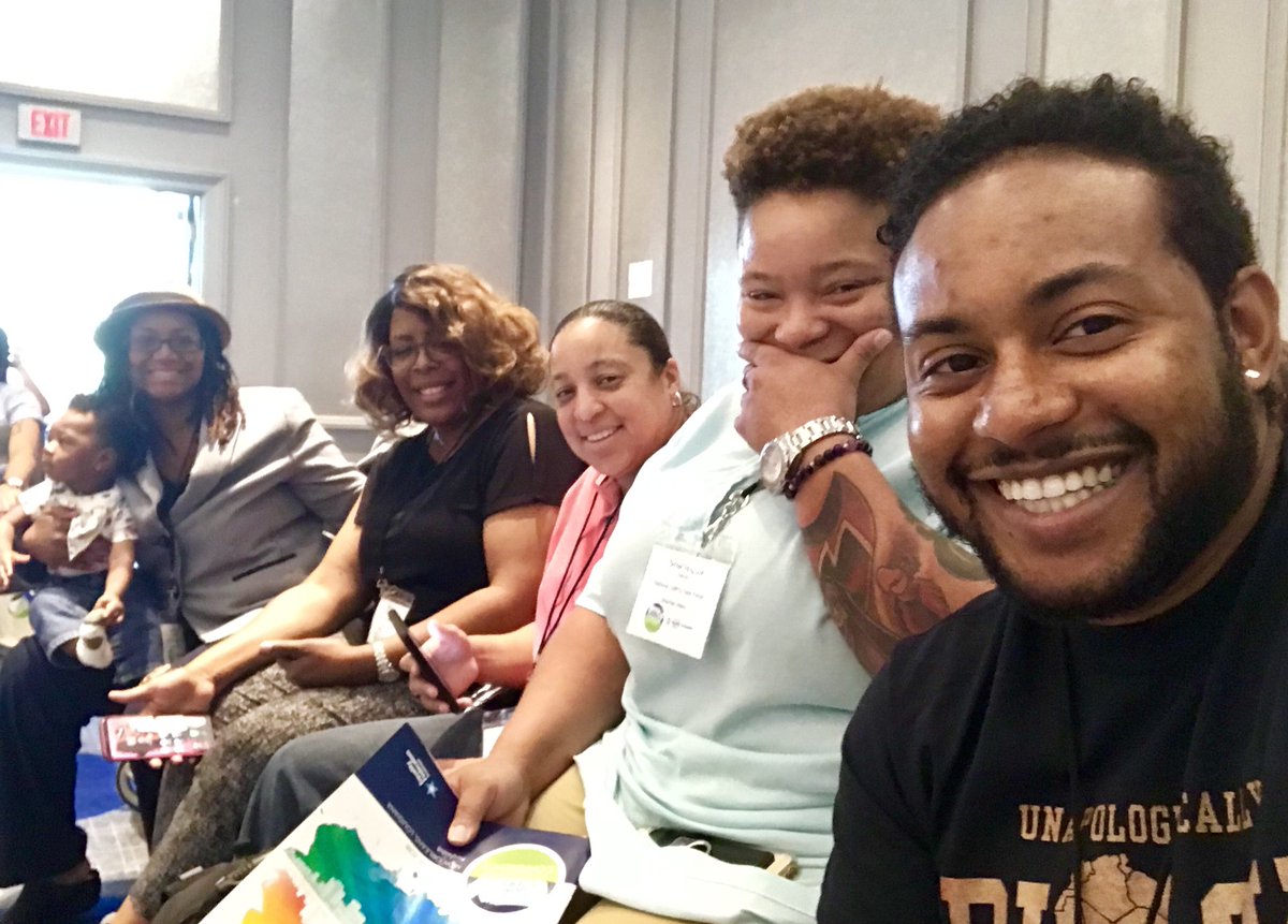 TheTaskForce's tweet photo. Task Force staff and board member representing at the #eqfed18 conference making sure POC issues are not forgotten in our queer movement. https://t.co/LAqglAgLJH