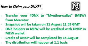 officialDenX's tweet photo. #DNX #DNXP

Here is the Process to claim your Free DNXP. It’s the same which we followed last time https://t.co/gRJ8M0nCNl