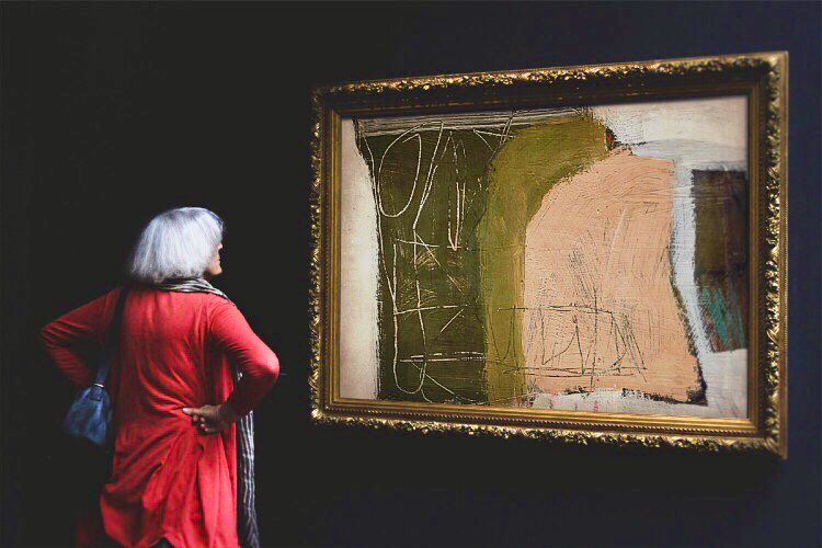 EllenRolli's tweet photo. The PhotoFunia app fitted my 12x12 work into this virtual Museum setting. Cool. #icandreamcanti #artmuseum #artgallery #artcurator #artcollector #artlovers #myart #art #artwork #painting #originalart #abstractart #modernart #contemporaryart #artoftheday #artistsontwitter #artist https://t.co/0Xns6JaUYH