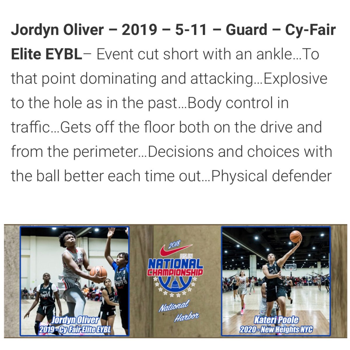 CFEliteSports's tweet photo. CFE 2019 Guard Jordyn Oliver
#Nike #LetTheRiseBegin #USJN
https://t.co/QlksoYe4XS https://t.co/teaCNwz9Z2