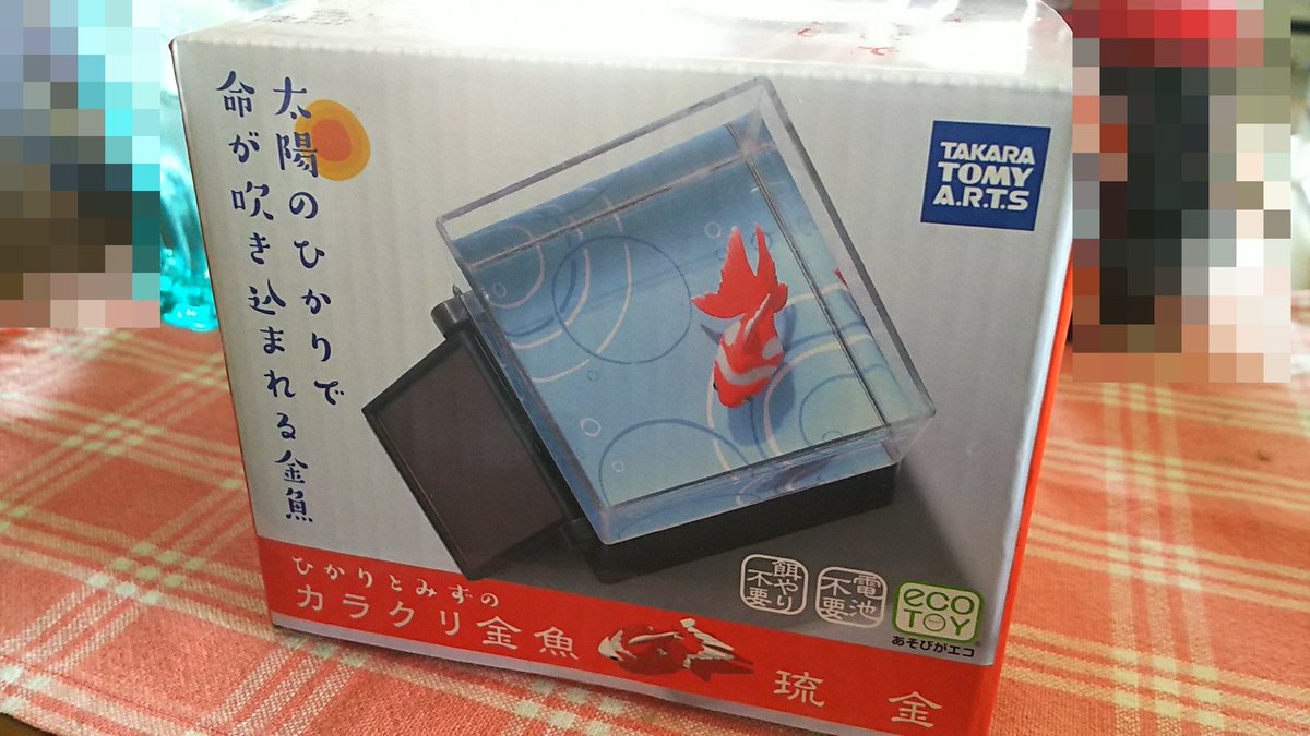 ひかりとみずのカラクリ金魚