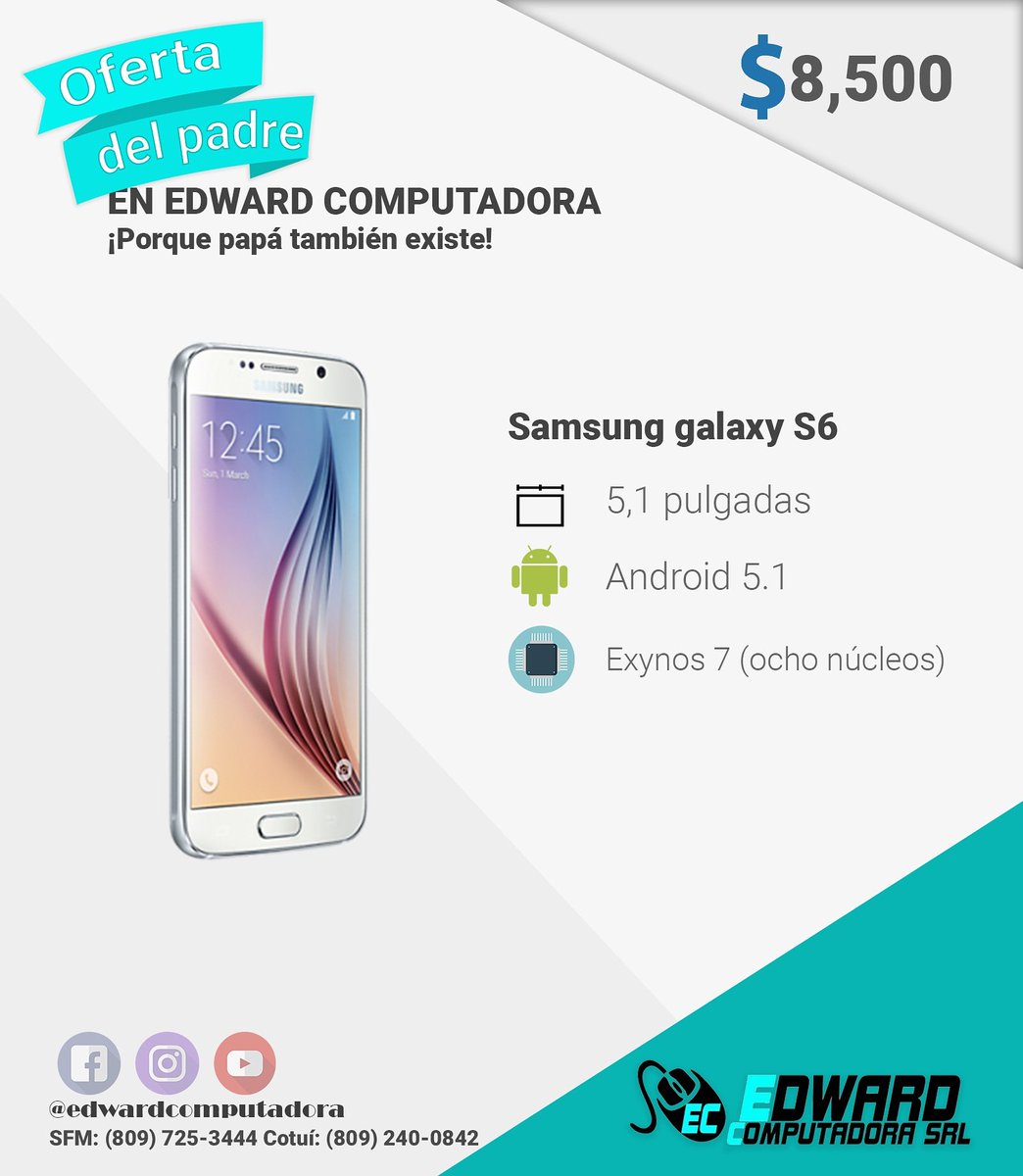 edwardcomputado's tweet image. #hoy #OFERTAS #Samsung #iphone
