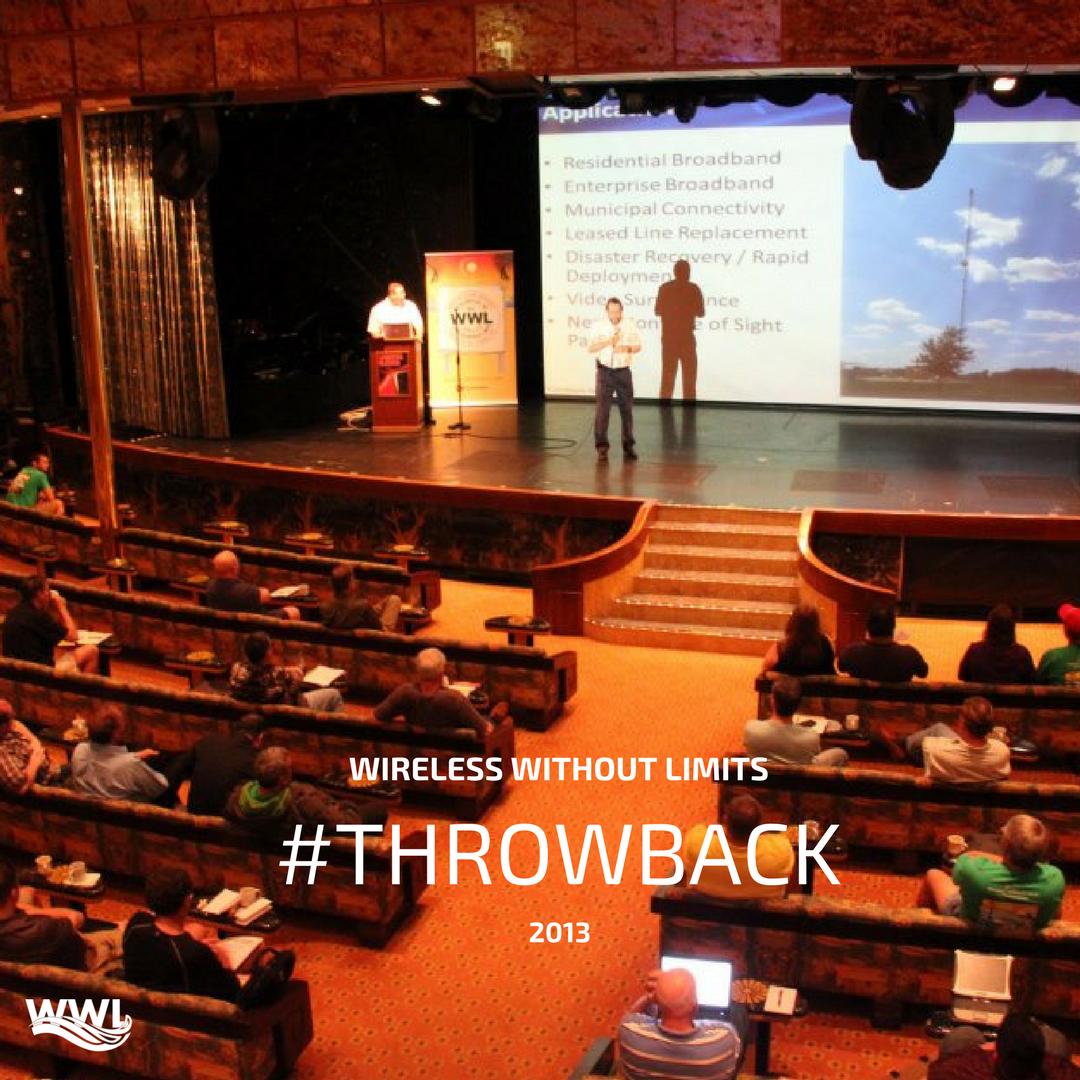 Are you getting excited for #WWL2018? Take a look at this #throwback from #wirelesswithoutlimits2013! hubs.ly/H0d5Kf40
