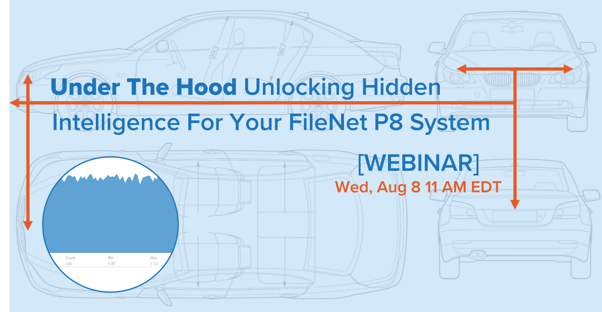 ReveilleSoftwre's tweet image. Just how powerful is your #FileNet P8 System? Find out how to unlock key metrics to support your critical business functions in our 30-minute webinar 8/8/18 @ 11 AM EDT: bit.ly/2OfDCB0