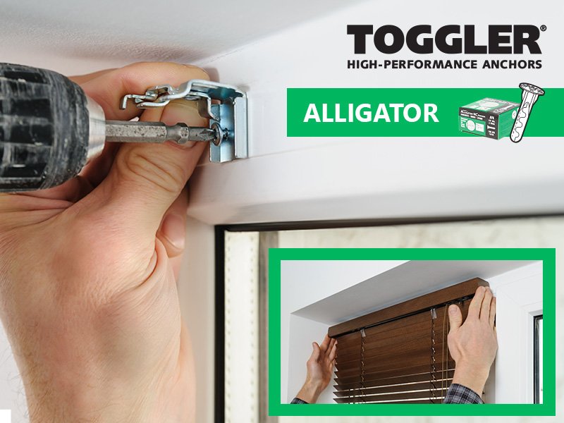 TOGGLERfixings's tweet photo. Putting up #blinds can add shade and keep rooms cooler during the #summer, but make sure that they stay up all year round and install them with the #AlligatorPlug >> Learn more at https://t.co/lKJ7Gr4ETk >> Find a Stockist π https://t.co/FqWNX1RY6H | #FixWithTOGGLER #HeatwaveUK https://t.co/hHfNzP4kLz