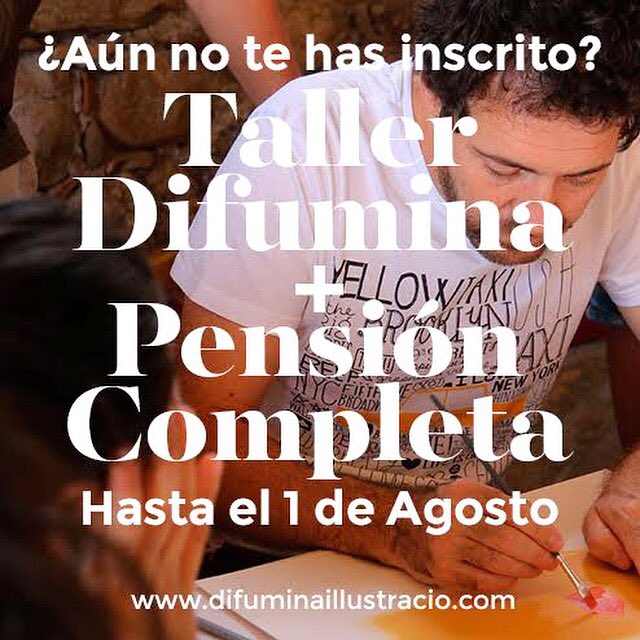 difuminailustra's tweet photo. No te lo pienses más!!! https://t.co/axxDovh0Si