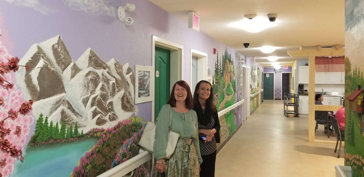 ASCHA__'s tweet image. Inspiring to visit #butterflycare at Lifestyle Options in Leduc it is a #happyhome #abseniors