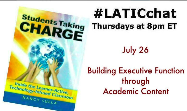 nicolekoch_IDE's tweet image. Thanks for an awesome #LATICchat. Hope to see you all tonight @8pm EST for more on #BuildingExecutiveFunction