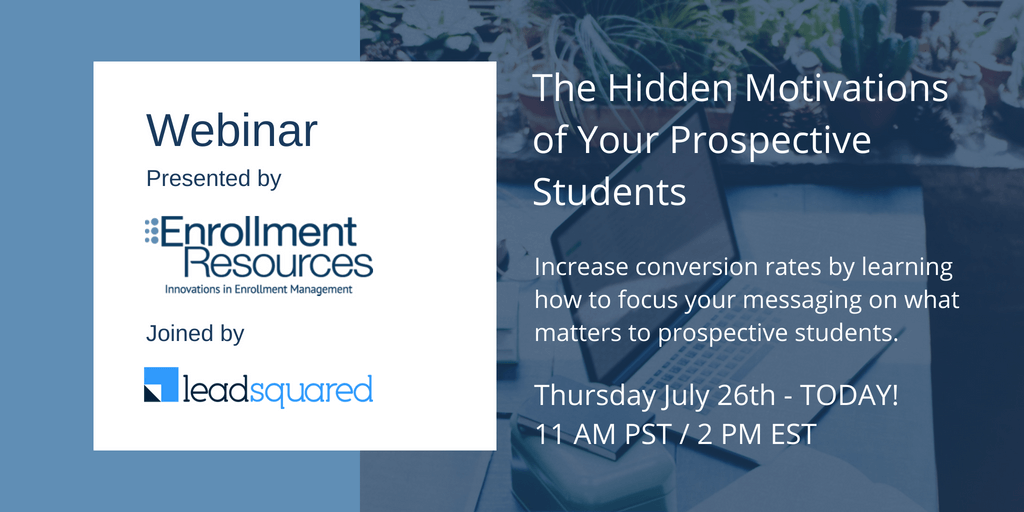 LeadSquared's tweet photo. Hurry Shane Sparks &amp;  Co-Founders of @more_students come together with @nullesh, CEO LeadSquared in today’s #webinar to disclose the hidden motivations of prospective students. Register Here: https://t.co/hhokrBCbNq #LSQWebinar https://t.co/D2pSyu1uRJ