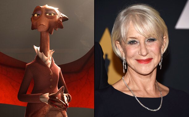 Happy 73rd Birthday to Helen Mirren! The voice of Dean Hardscrabble in Monsters University. 