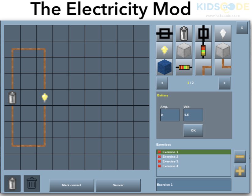 Light bulbs, batteries, resistors, cables or conducting materials, join us for free and set them all up to create functional electricity circuits, just like in real life 😃 <a href="/AypierreMc/">Aypierre</a> <a href="/BillSilverlight/">Matthew</a> <a href="/Aurelien_Sama/">Aurélien_Sama</a> <a href="/Roi_Louis_/">Roi_Louis</a>