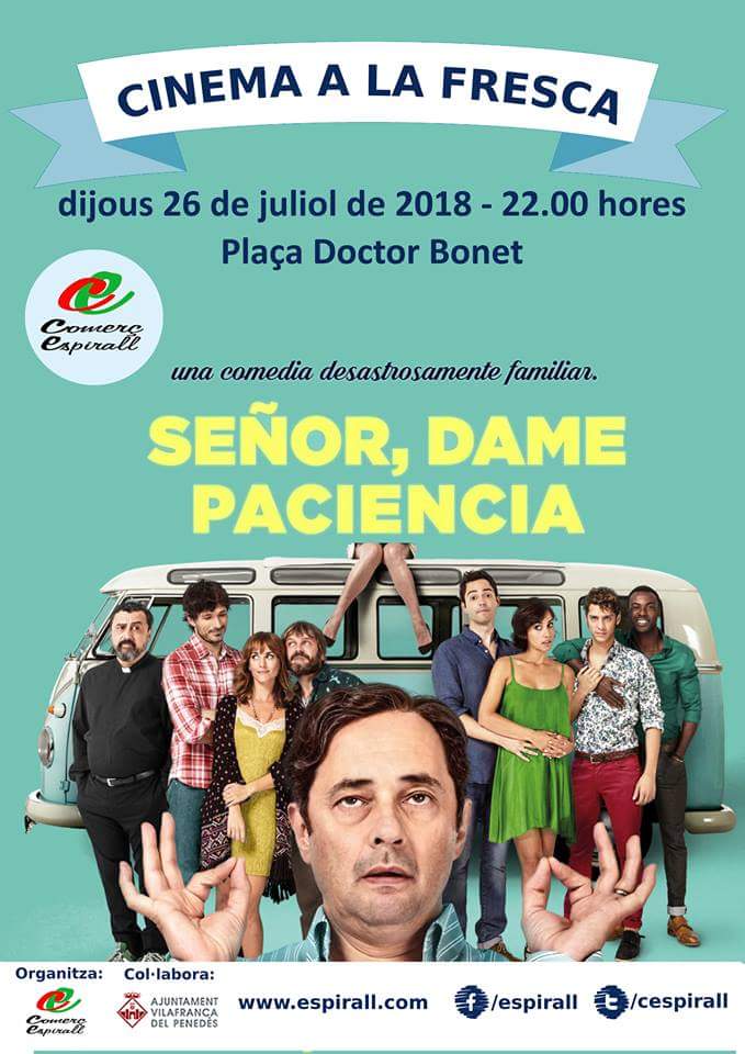 Avui comença la festa del barri 2018 😎 amb 

- 📢 el pregó a càrrec de Joan Tarrida
- 💃 la representació dels himnes
- 📷 inauguració de l'exposició fotogràfica "L'abans i l'ara del barri de l'Espirall"
- 📽️ cinema a la fresca