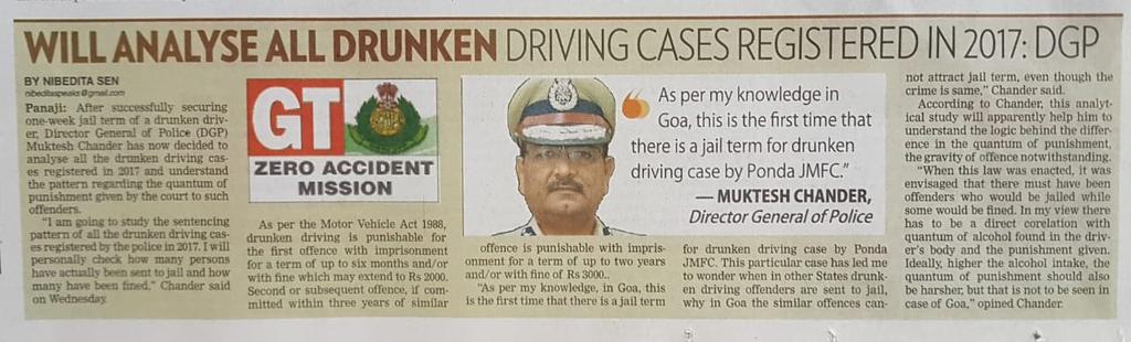 mukteshchander's tweet photo. There appears to be considerable variation in sentencing pattern for drunken drivers under same MV Act in various states. It would be worth to study this variation, which should actually follow a Normal distribution curve. Very few are sent for jail sentence for more than a week. https://t.co/ZfJ3GdFQKR
