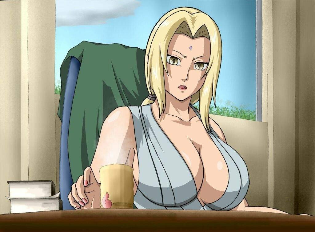 12. Man,lady tsunade has the biggest boobs. 