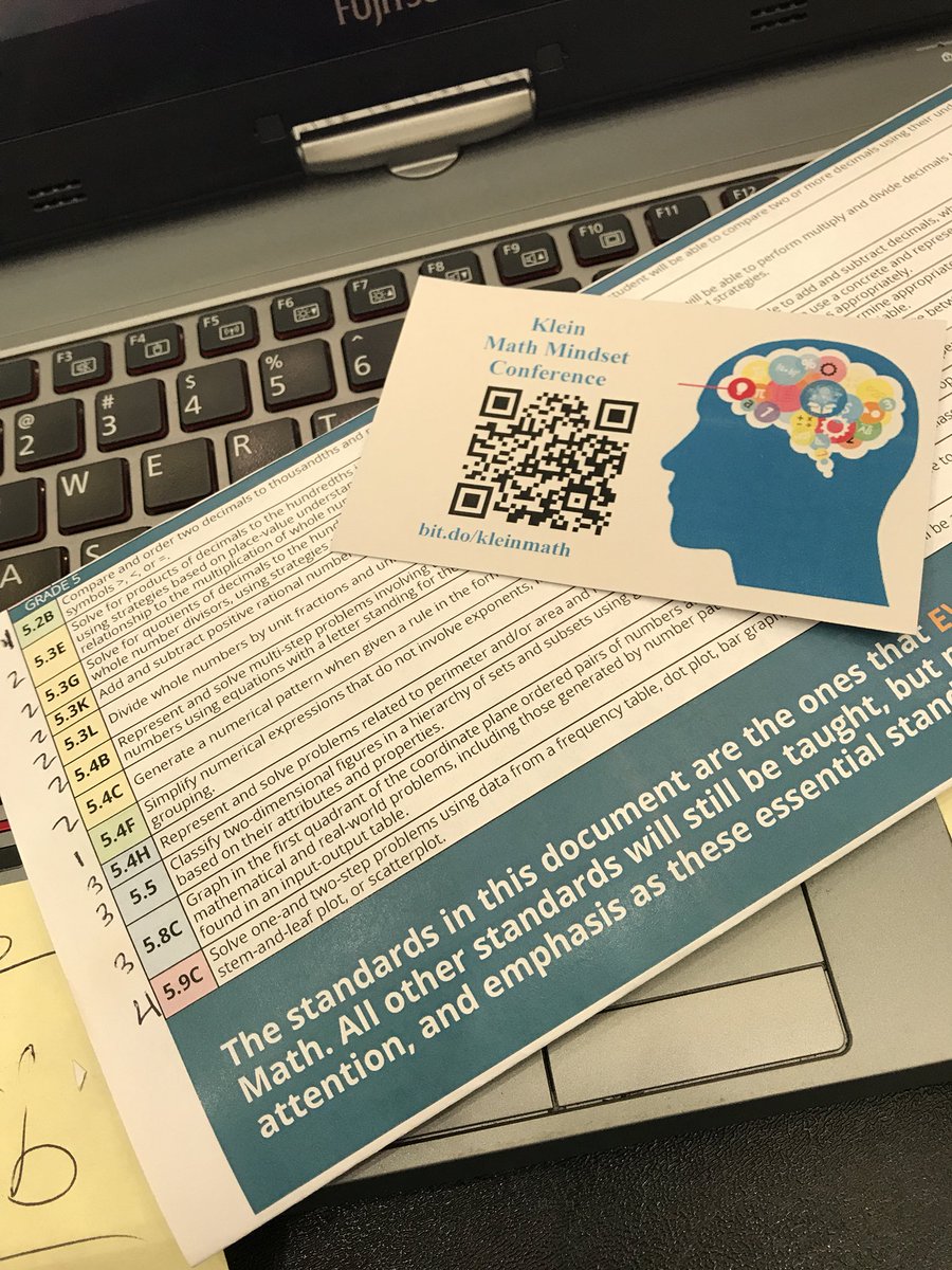 Mrs_Ski_KISD's tweet image. Learning about Essential Standards at the Klein Math Mindset Conference! #KleinMath @KleinISD @KleinISDMath
