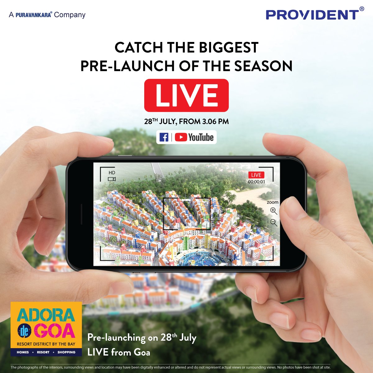 puravankara's tweet photo. #AdoraDeGoa is all set for the pre-launch on the 28th of July. Stay tuned for all the updates and catch it LIVE from Goa on Facebook and YouTube.
Follow us on:
https://t.co/x8PhATL3ZZ
https://t.co/LC2mJ9PdCe
To know more visit https://t.co/6Gp4bsMM48
#HomeInGoa #BeachLife https://t.co/GOZeupuu6V