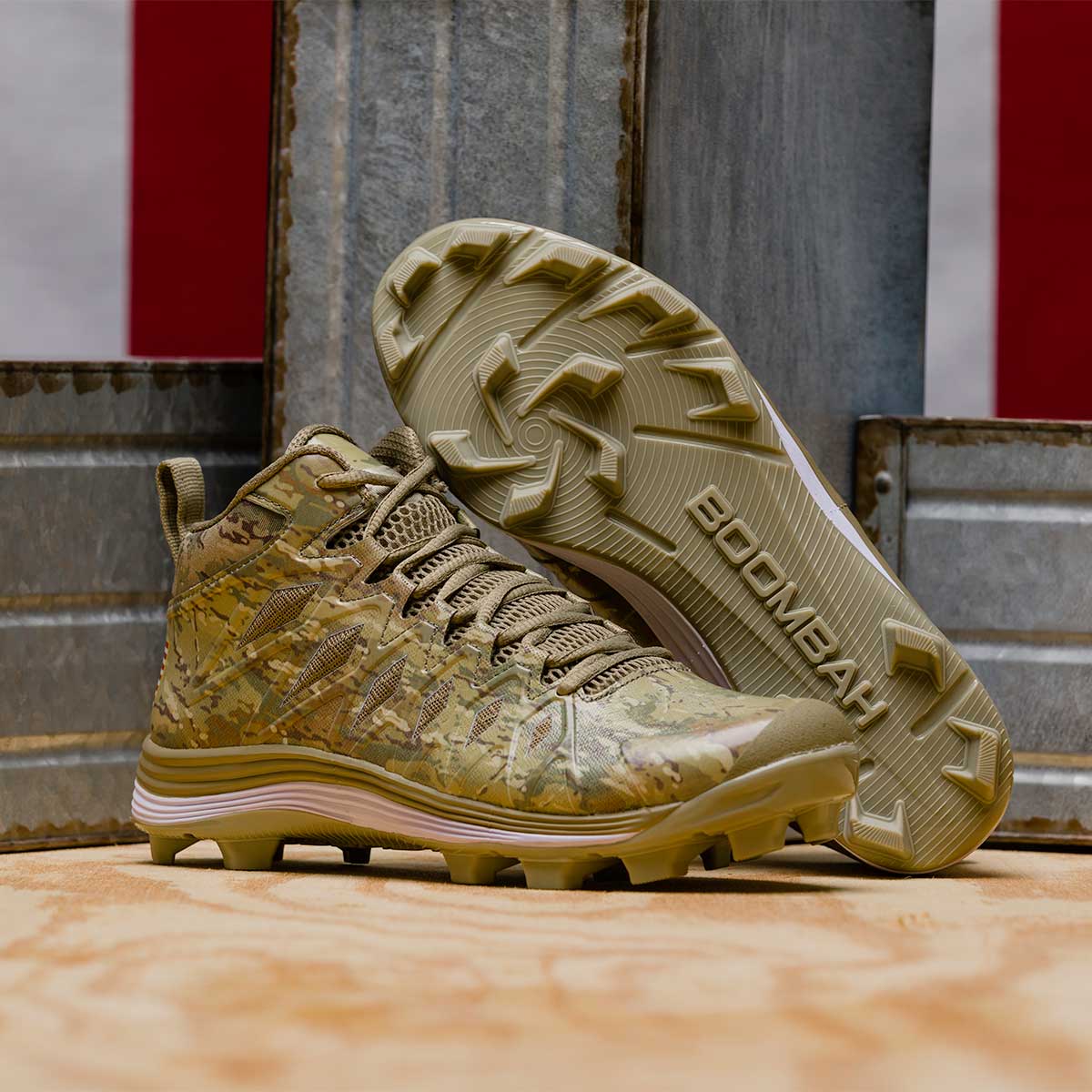 camouflage cleats